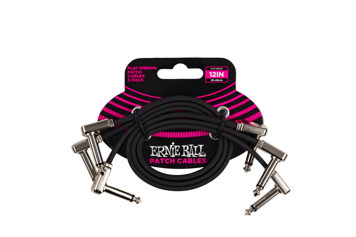Ernie Ball 6222 Patch-kabel 3-pack (30 cm)