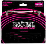 Ernie Ball EB-6387, platt patchkabel Vit, Multipack