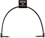 Ernie Ball-6409 Stereo (TRS) platt patchkabel, 30cm.