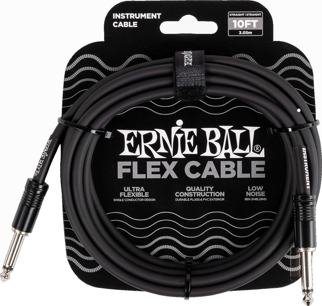 Ernie Ball 6434 FLEX Instrumentkabel 3m - Black