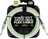 Ernie Ball 6436 FLEX instrumentkabel 3m - Självlysande