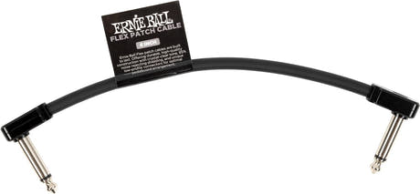 Ernie Ball 6439 Flex patchkabel Svart 15cm