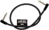 Ernie Ball 6441 Flex patchkabel Svart 45cm