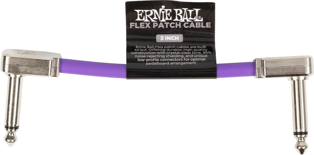 Ernie Ball 6446 Flex patchkabel Lila 7,5cm