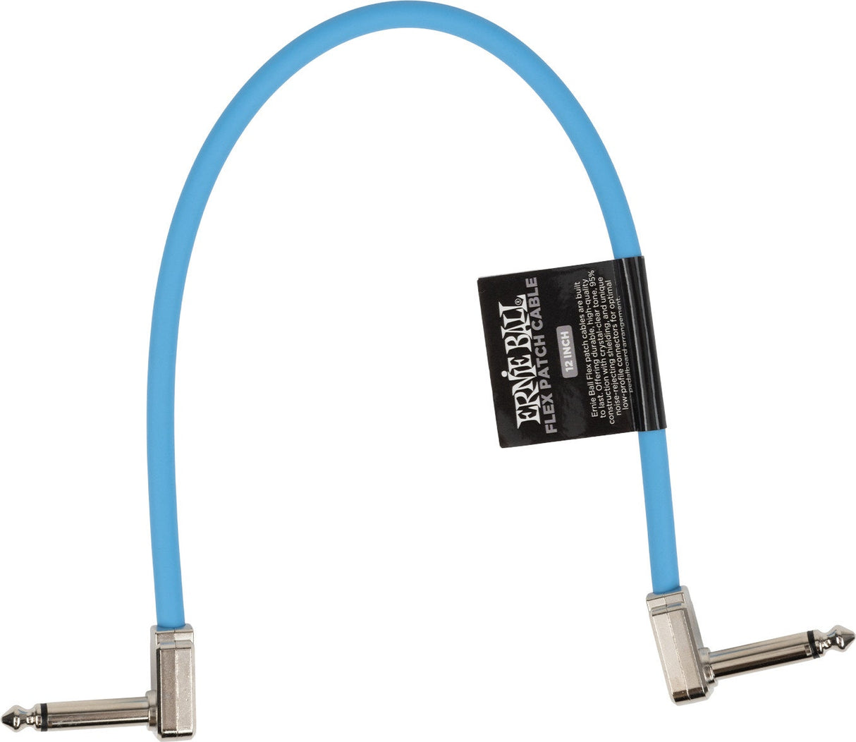 Ernie Ball 6456 Flex patchkabel Blå 30cm
