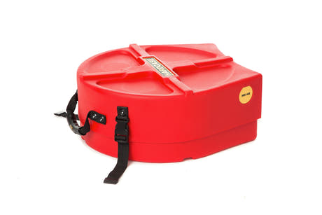 Hardcase 14" virveltrumma-case Red