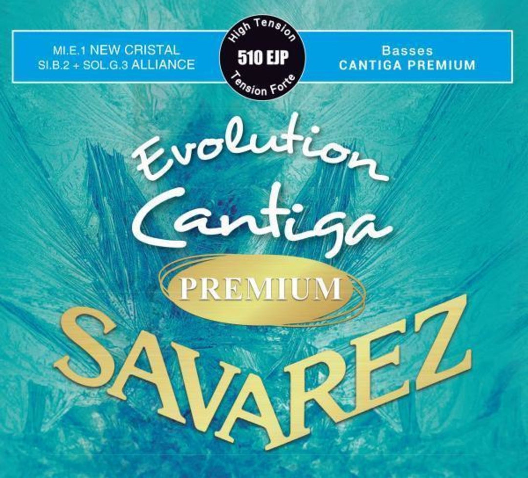 Savarez strängar för klassiska Gitarrer Evolution Cantiga Premium - Set 510EJP (high)