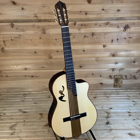 Manuel Rodriguez Signature Legacy Maestro Gitarrer Café Olé Cutaway - Café Olé (Cutaway)