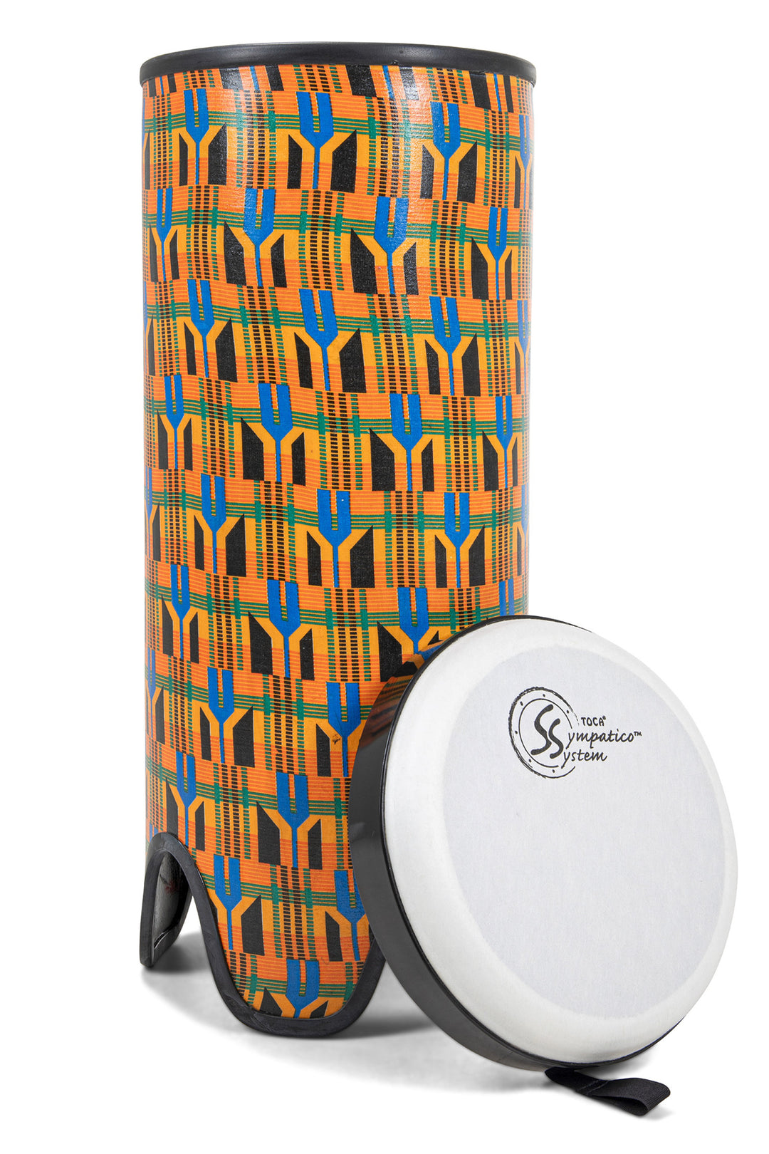 Toca Tubadora Freestyle II - 10" x 24" Kente Cloth (TSSTB-10K-FT)
