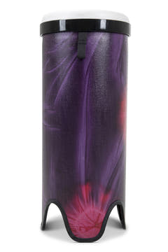Toca Tubadora Freestyle II – 10" x 24" Woodstock Purple (TSSTB-10WP-FT)