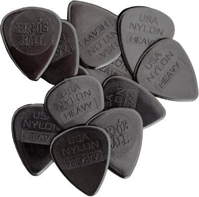 EB-9137 Nylonplektrum Extra tjocka (12-pack)