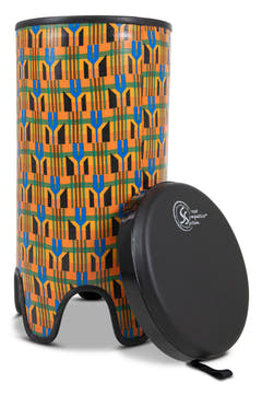 Toca Tubadora Freestyle II - 12" x 24" Kente Cloth (TSSTB-12K-SLT)
