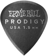 Ernie Ball EB-9200 1.5mm Svarta Mini Prodigy-plektrum 6-pack