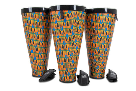 Toca Nesting Ashiko Freestyle II - Kente Cloth (TSSNA-3PCK-FP)