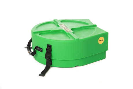 Hardcase 14" virveltrumma-case Light Green