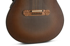 Adamas E-akustiska Gitarrer 1687GT Deep Non-Cutaway - omvänd brun burst (1687GT-9W-G)