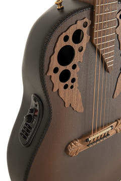 Adamas E-akustiska Gitarrer 1687GT Deep Non-Cutaway - omvänd brun burst (1687GT-9W-G)