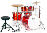 Gretsch Energy trommesæt 22", Red, med Paiste 101 (3 bækkener)