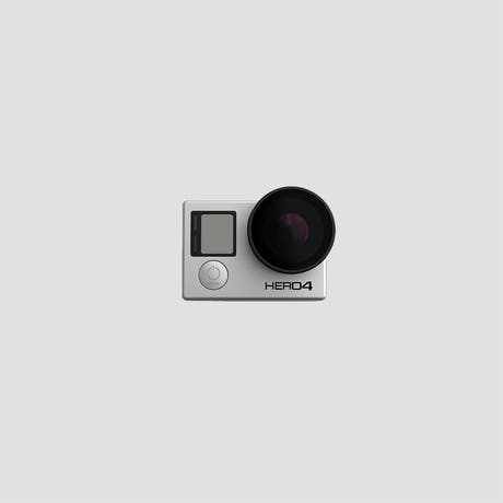 PolarPro Hero4/3+/3 glasfilter Naked Line/neutral densitet för drönare
