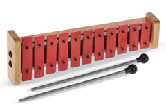 GEWA klockspel G11 - G11R röda klangplattor