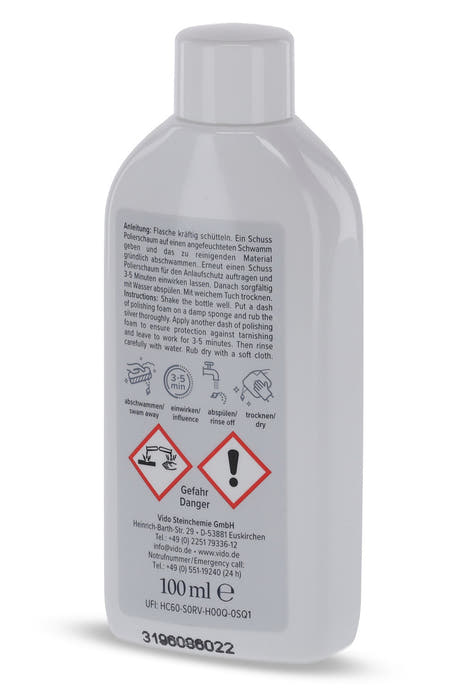 Vido putsmedel för försilvrade ytor, 100 ml