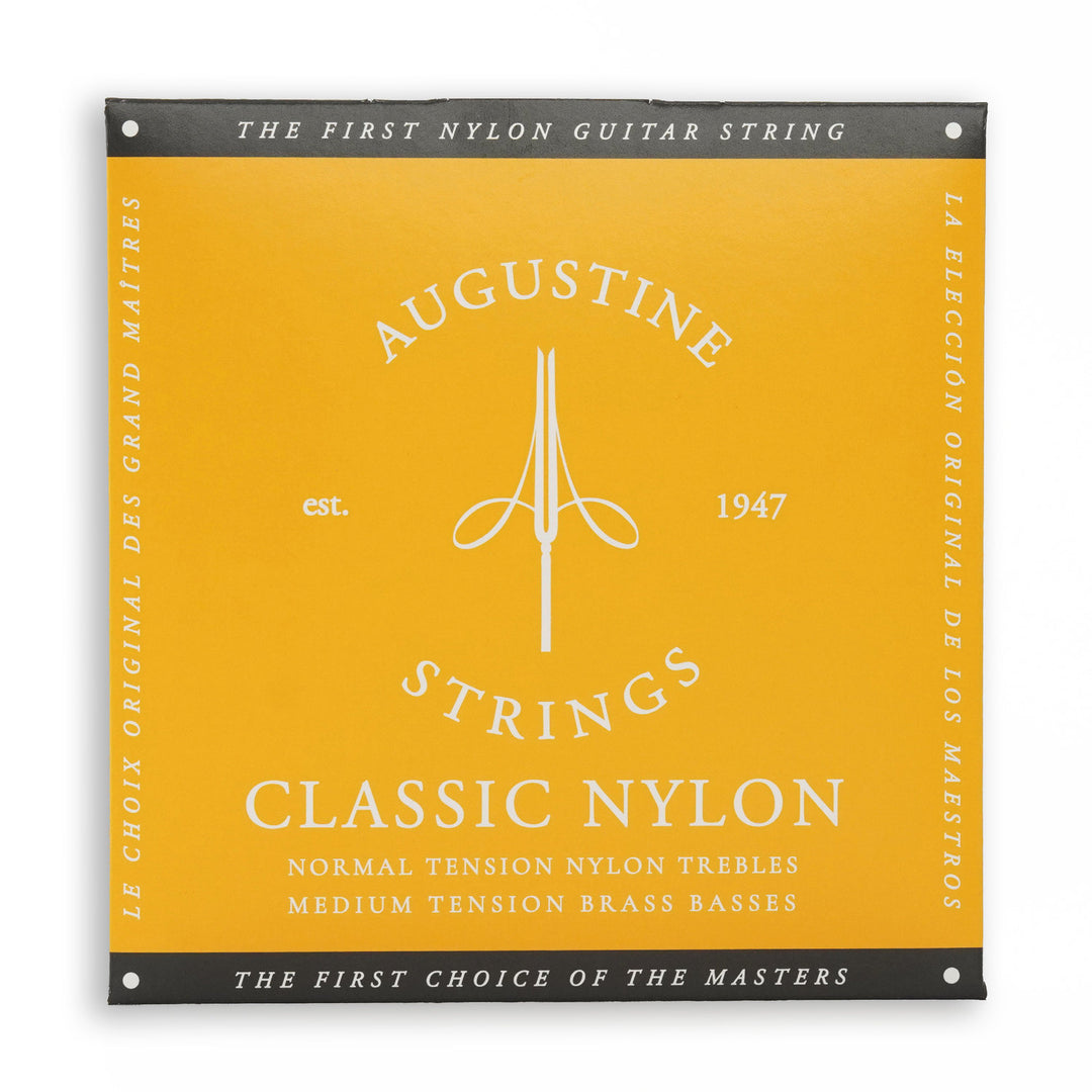 Augustine strängar för klassiska Gitarrer Classic Label - set Classic Gold (normal/medium)