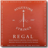 Augustine strängar för klassisk gitarr Regal Crystal Nylon high - Set Regal Red (high/medium)
