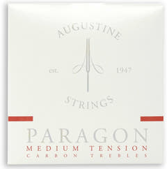 Augustine Strängar för klassisk gitarr Paragon Carbon - Set röd (medium/medium)