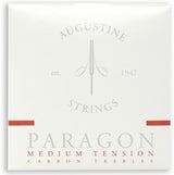 Augustine Strängar för klassisk gitarr Paragon Carbon - Set röd (medium/medium)