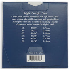 Augustine strängar för klassisk gitarr Imperial Crystal Nylon medium - Set Imperial Blue (medium/high)