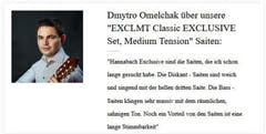 Hannabach strängar för klassisk gitarr Serie 1869 Carbon/Gold HT - Set (1869HT)