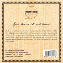 Optima Strängar för klassisk gitarr No. 6 Special Silver - Set Nylon medium (NO6.SNMT)