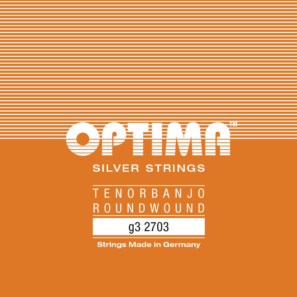 Optima 2703 sträng G .022 till 4-strängad banjo, ögla