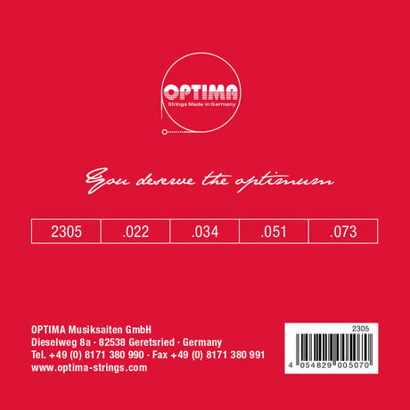 Optima Mandoloncello-strängar - set (2305)