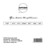 Optima strängar för akustiska Gitarrer Bergfee - Set (1767)