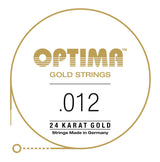 Optima Gold E1 .012 western gitarrsträng, GPS012
