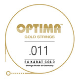 Optima Gold Maxiflex H/B2 .011 elgitarrsträng, GPS011