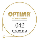 Optima Gold E6 .042w elgitarrsträng, GE042