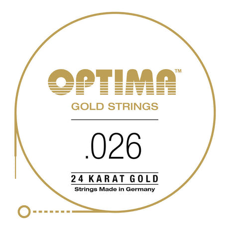 Optima Gold D4 .026w elgitarrsträng, GE026
