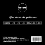 Optima Strängar för elgitarr Gold strings roundwound - Set (2028 RL)