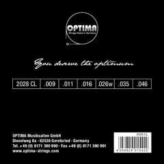 Optima Strings for E-guitar Gold strings round wound - Set (2028 CL)