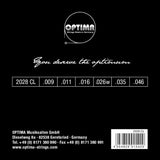 Optima Strings for E-guitar Gold strings round wound - Set (2028 CL)