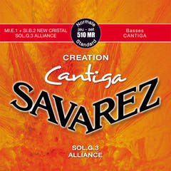 Savarez strängar för klassisk gitarr Creation Cantiga 510 - set normal (510MR)