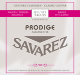 Savarez strängar för klassisk gitarr Prodige 38 barngitarr - 3/4-7/8 Carbon (540AS)