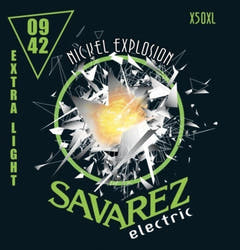 Savarez X50XL Nickel Explosion, extra light .009 till .042