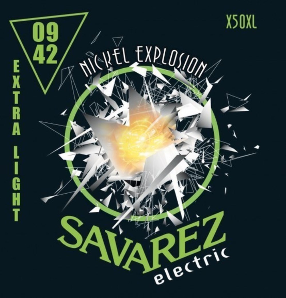Savarez X50XL Nickel Explosion, extra light .009 till .042