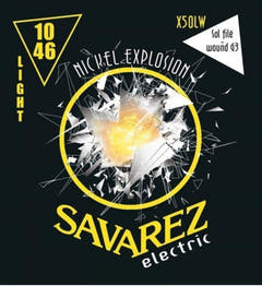 Savarez X50LW Nickel Explosion, light .010 till .046 med lindad G