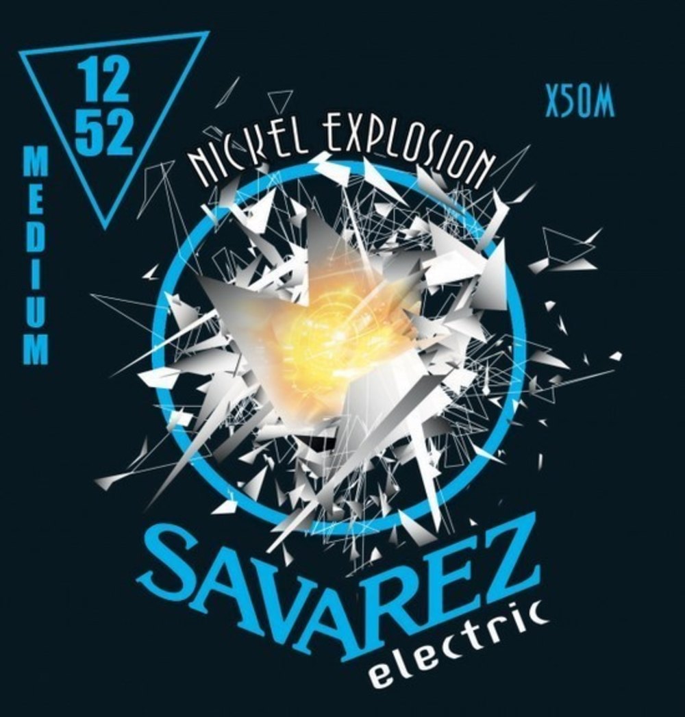 Savarez X50M Nickel Explosion, medium .012 till .052 med lindad G