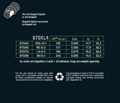 Savarez E-bassträngar Hexagonal Explosion - 4-str. extra lätt (B70XL4)