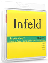 Thomastik-Infeld E-Bass-strängar Superalloy. Rundlindade enstaka strängar - 0.125 (IN34125)